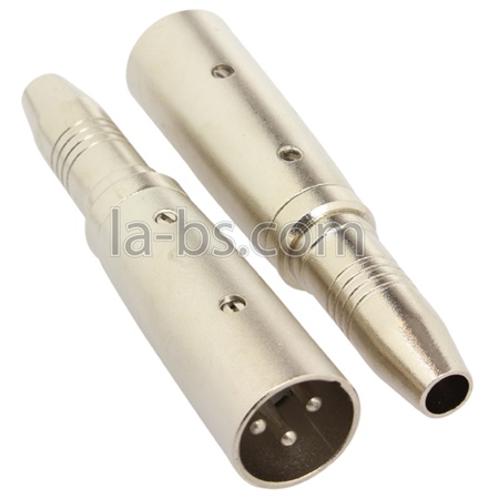 Lot de 2 adaptateurs XLR mâle - JACK STEREO femelle YELLOW CABLE