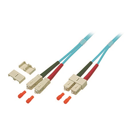 Fibre optique multimode 2 SC / 2 SC pour installation fixe SOMMER 2m