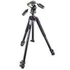 Trépied photo 3 sections aluminium MANFROTTO Rotule 3D X-PRO MH804-3W