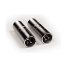Lot de 2 adaptateurs XLR mâle - XLR mâle YELLOW CABLE