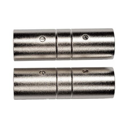 Lot de 2 adaptateurs XLR mâle - XLR mâle YELLOW CABLE