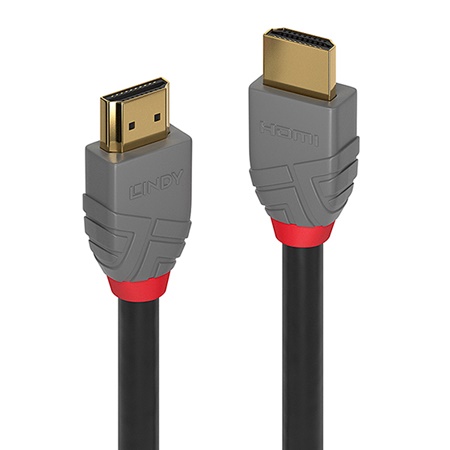 Cordon HDMI High-Speed avec Ethernet 2.0 Ultra HD UHD - Noir - 50cm