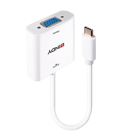 Adaptateur USB 3.1 type C mâle - VGA femelle - 1080p LINDY