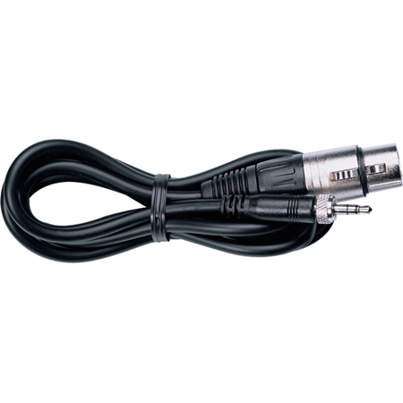 Câble 60cm XLR3F / Minijack 3,5mm pour émetteur de poche Sennheiser