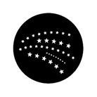 Gobo GAM 399 Star banner 1 - Taille B (86 mm)