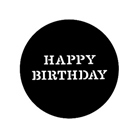 Gobo GAM 518 Happy birthday - Taille B (86 mm)