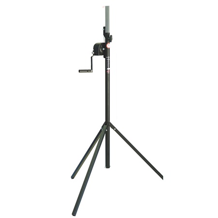 Pied ASD à treuil charge 60kg - Hauteur maxi 2,70m