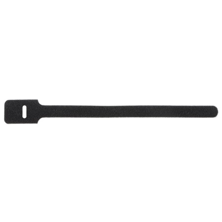 Attache de câble en Velcro dos à dos 22.5cm x 13mm - Noir