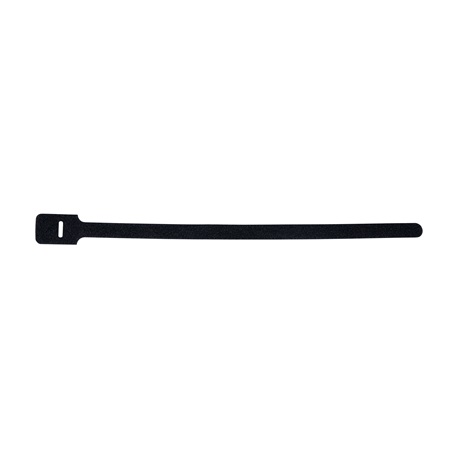 Attache de câble en Velcro dos à dos 32.5cm x 13mm - Noir
