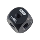 Adaptateur NOGA Cube universel avec 6 faces taraudé 1/4'' et 3/8''