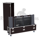 Flight-case Rythmes et Sons type cloche pour 1 écrans LCD 70 à 85''