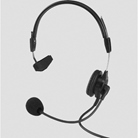 Combiné micro-casque léger RTS - connecteur XLR4