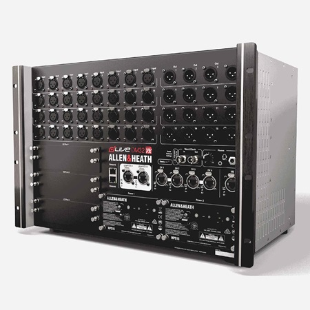 Rack 32 in 16 out pour console numérique DLIVE Allen & Heath