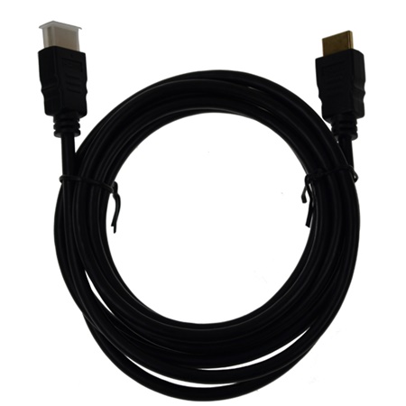 Cordon HDMI 2.0 High-Speed avec Ethernet standard - Noir - 0,5m