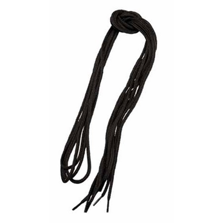 Paire de lacet en coton noir - 80cm