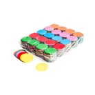 Sachet de confettis ignifugés 1kg - diamètre 55mm - MULTICOLORE