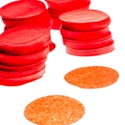 Sachet de confettis ignifugés 1kg - diamètre 55mm - ROUGE MAGIC FX