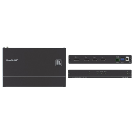 Distributeur/Splitter HDMI 2.0 KRAMER VM-3H2 - 1 entrée 3 sorties - 4K