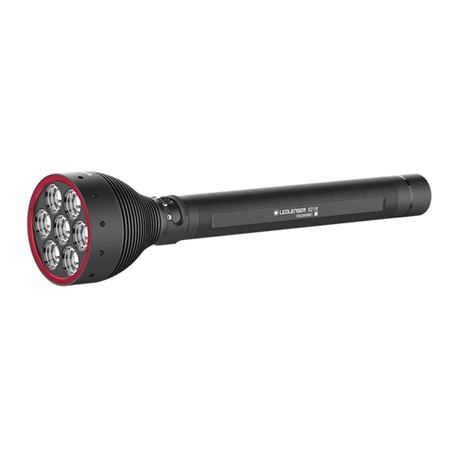 Lampe torche focusable Ledlenser X21R.2 noire à led 25,6Wh - 40,6cm