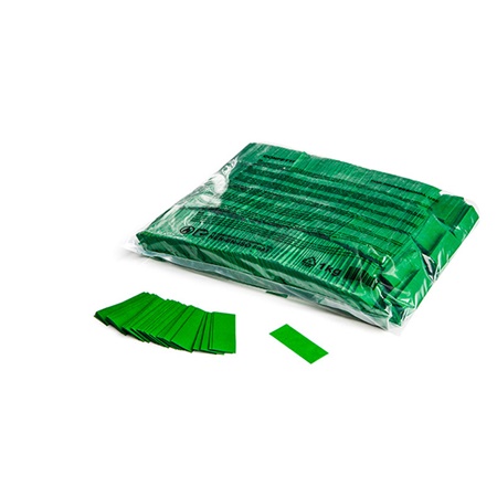 Sachet de confettis ignifugés 1kg - 55x17mm - VERT MAGIC FX