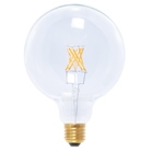 Lampe LED déco globe 125mm 8W E27 2200K IRC90 550lm 20000H - SEGULA