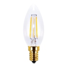 Lampe LED déco bougie 3,5W E14 2200K IRC90 260lm 20000H - SEGULA
