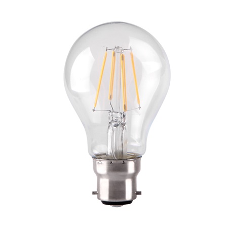 lampe GLS standard Filament LED 7W claire B22 20000h 2700K - KOSNIC