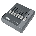 Console DMX manuelle 6 circuits sur piles ou secteur SHOWTEC SDC-6