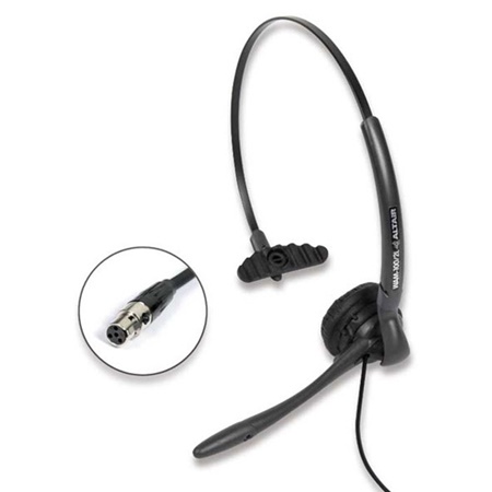 Micro casque léger mono oreille pour intercom HF ALTAIR