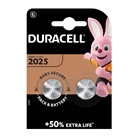 Lot de 2 piles bouton lithium DURACELL 3V CR2025