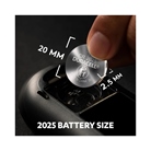Lot de 2 piles bouton lithium DURACELL 3V CR2025