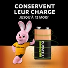 Pile rechargeable 9V E 170mAh DURACELL