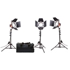 Kit de 3 torches Mandarine Led 24W 2000lm - Orange