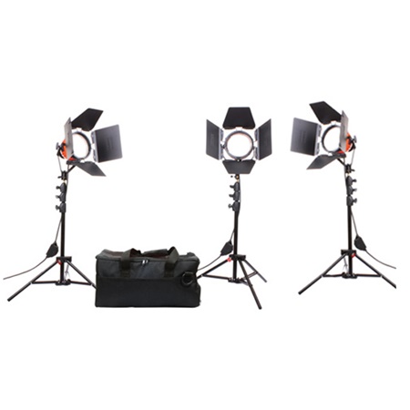 Kit de 3 torches Mandarine Led 24W 2000lm - Orange