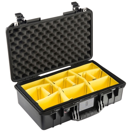 Séparateurs classiques en Velcro pour valise PELI Air 1525 - Jaune