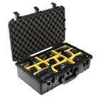 Séparateurs classiques en Velcro pour valise PELI Air 1555 - Jaune