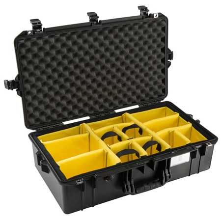 Séparateurs classiques en Velcro pour valise PELI Air 1605 - Jaune