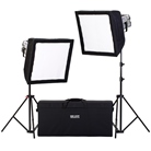 Kit de 2 Projecteur Daylight flood Led HEDLER LED 1000X avec SoftBox