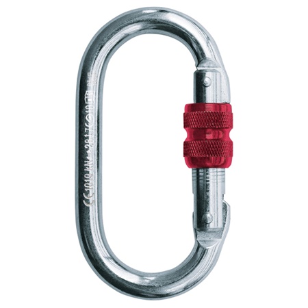 Mousqueton ovale CAMP Oval Standard Lock Betlock