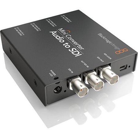 Convertisseur Blackmagic Design Mini Converter Audio vers 3G-SDI