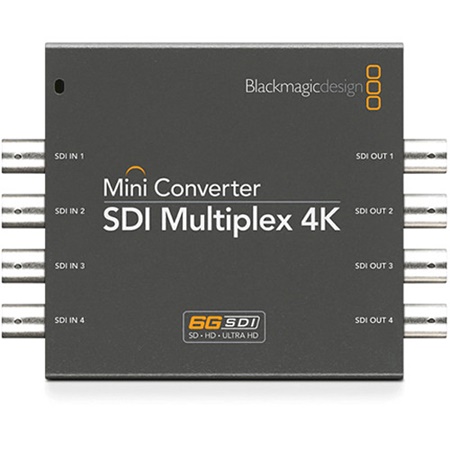 Convertisseur Blackmagic Design Mini Converter 6GSDI Multiplex UHD 4K