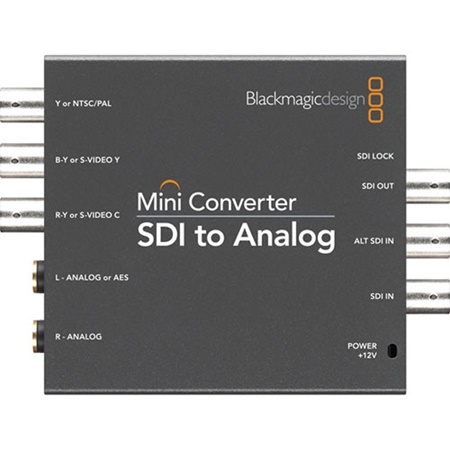 Convertisseur Blackmagic Design Mini Converter 3G-SDI vers Analogique