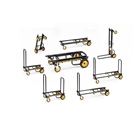 Chariot pliable à plateau extensible ROCK N' ROLLER micro, max 160kg