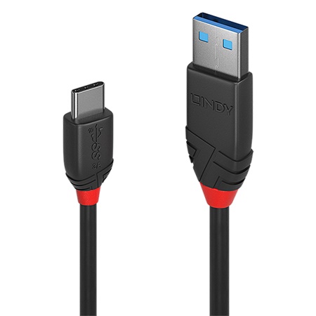 Cordon USB 3.1 type C mâle vers USB 3.1A mâle - Longueur : 1m LINDY