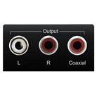 Convertisseur BLUSTREAM Audio numérique S/PDIF et Toslink vers analog.