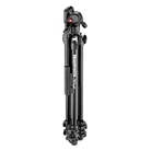 Trépied photo 3 sections aluminium MANFROTTO rotule fluide Befree Live