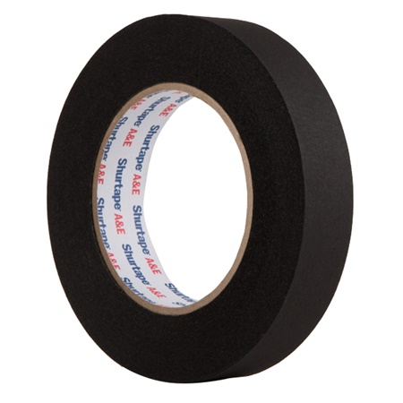 Adhésif papier Opaque SHURTAPE CP743 - 24mm x 55m Noir Mat