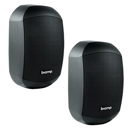 Paire d'enceinte murale IP64 noire 70W sous 8Ohms MASK4C APART