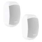 Paire d'enceinte murale IP64 blanche 20W sous 100V MASK4CT APART