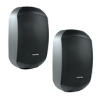 Paire d'enceinte murale IP64 noire 200W sous 8Ohms MASK6C APART